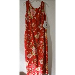 NWT Jessica Howard Tie Back Maxi Dress